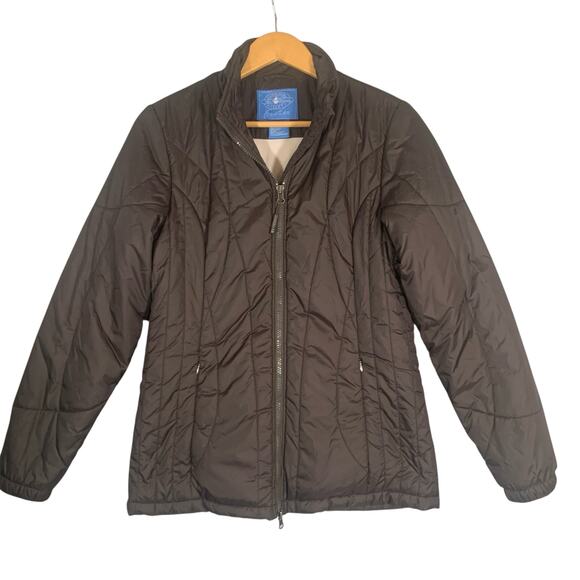 Charles River Puffer Jacket for Her Black Ladies Sz Small - Picture 1 of 6